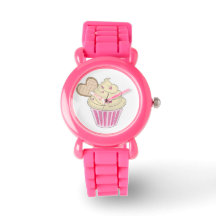 pink cupcake watch