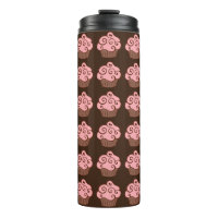 Pink Cupcakes Coffee Tumbler
