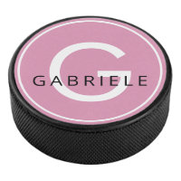 Pink Custom Name & Initial Letter