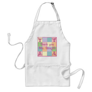 Pink Customisable Patchwork Apron