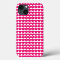 Pink Cute Hearts Tough Xtreme iPhone 6 Case