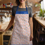 Pink Cute Llama Pattern Apron<br><div class="desc">Pink Cute Llama Pattern Apron - Llamas have a reputation for being social and intelligent animals. You'll definitely stand out from the herd with this eye catching Llama apron. A quirky way to stay fashionable while you're cooking up a storm. Also a fantastic gift option for that Llama loving friend,...</div>