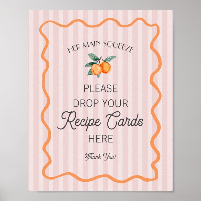 Pink Cutie Main Squeeze Citrus Share a Recipe Poster (Front)