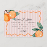 Pink Cutie Pastel Citrus Bridal Share a Recipe