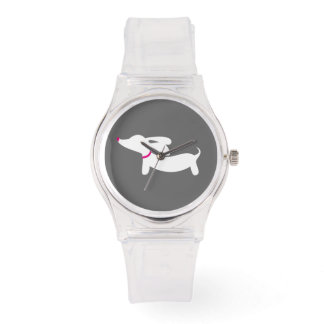 Pink Dachshund Dog Watch Wiener Dog Lover