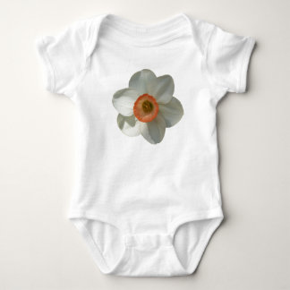 Pink Daffodil Spring Flower Baby Bodysuit