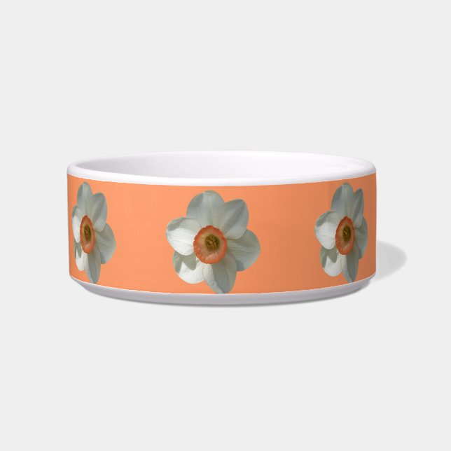 Pink Daffodil Spring Flower Bowl (Left)