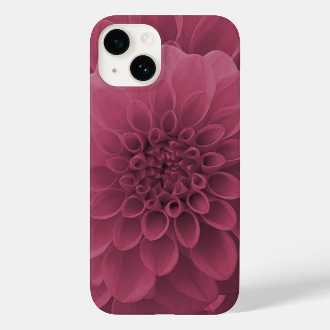 Pink Dahlia Case-Mate iPhone Case (Back)