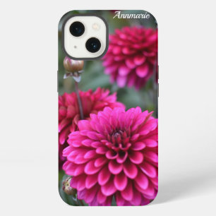 Pink Dahlia Floral Photograph iPhone 13 Case