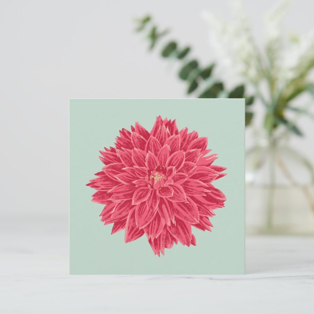 Pink Dahlie (Standing Front)