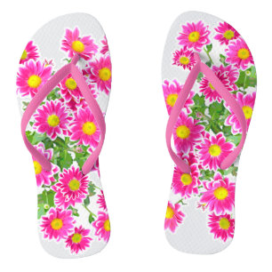 Pink Daisies / Asters Bouquet + your ideas Jandals