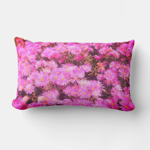 Pink Daisies Funky Cute Throw Pillow Cushion