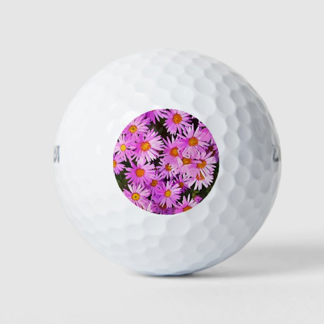 PINK DAISIES GOLF BALLS (Front)
