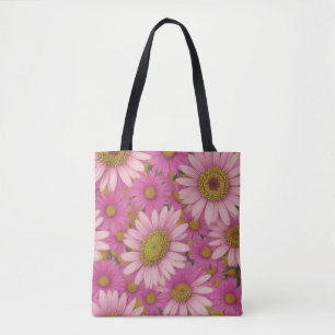 Pink Daisies Tote Bag