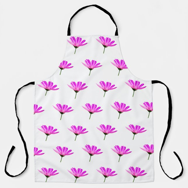 Pink Daisy  Apron (Front)