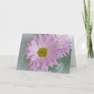 Pink Daisy Card