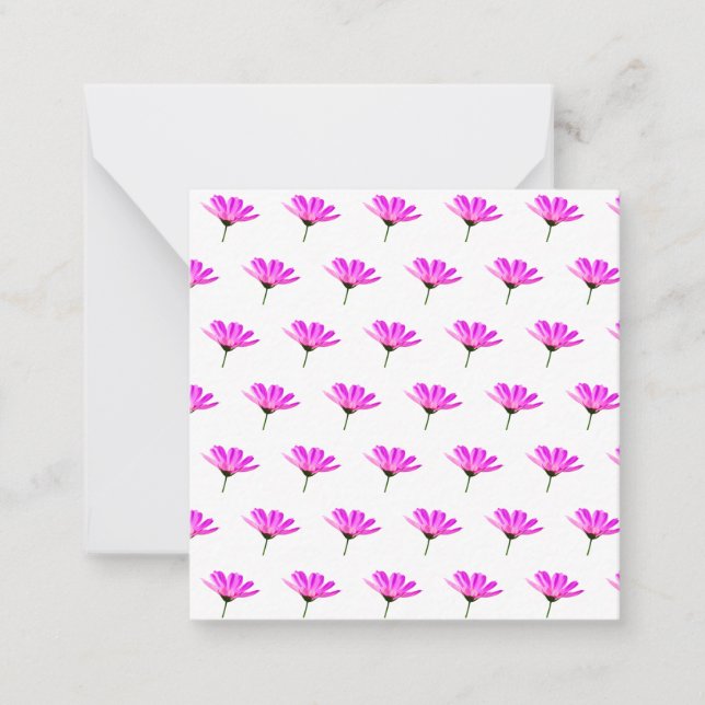 Pink Daisy  Card (Front)