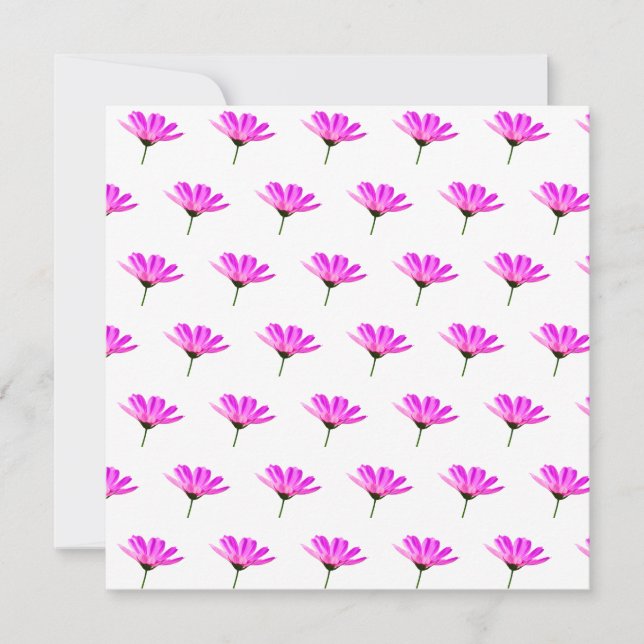Pink Daisy   Card (Front)