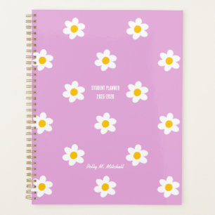 Pink Daisy-Chain Student Planner