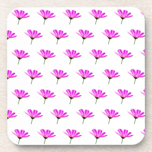 Pink Daisy  Coaster (Front)