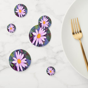 Pink Daisy Flower Confetti