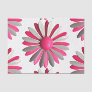 Pink Daisy Flower Spring Summer Garden Wedding Big Tissue Paper