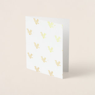 Pink Daisy Foil Card