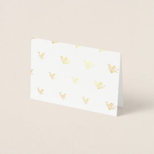 Pink Daisy  Foil Card