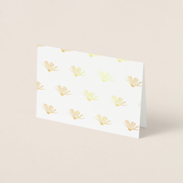 Pink Daisy  Foil Card (Front)