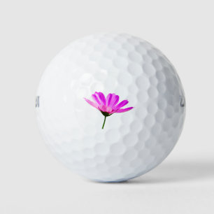 Pink Daisy Golf Balls