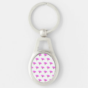 Pink Daisy Key Ring