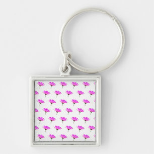Pink Daisy Key Ring