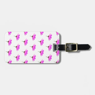 Pink Daisy  Luggage Tag