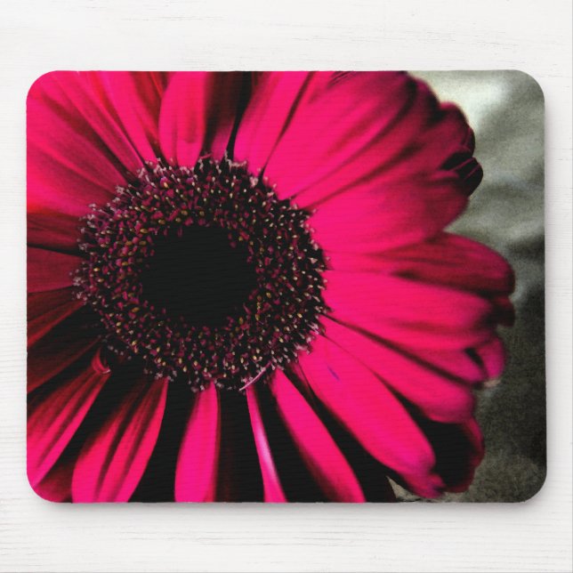 Pink Daisy Mousepad (Front)