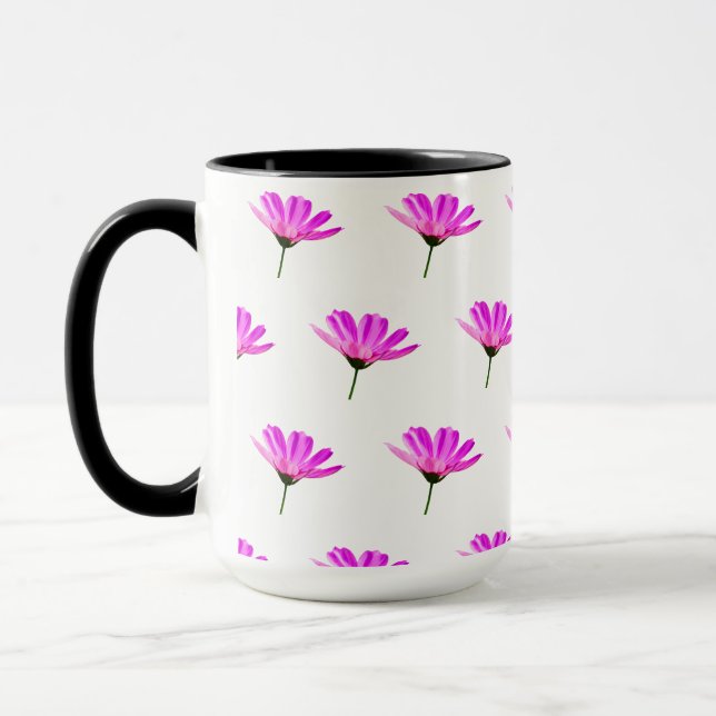 Pink Daisy   Mug (Left)