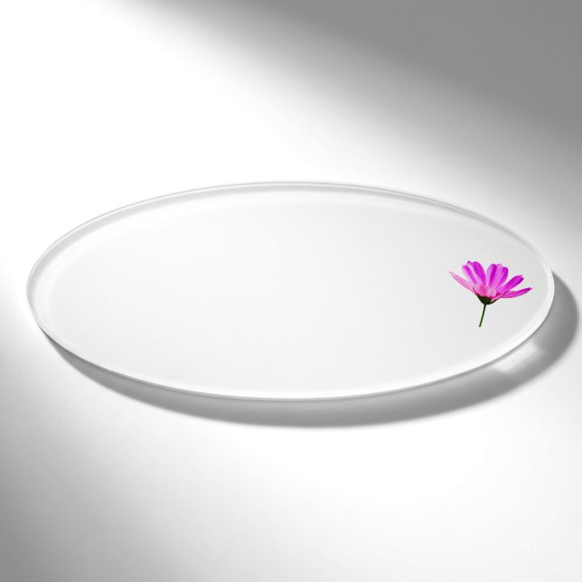 Pink Daisy   Name Tag (Front)