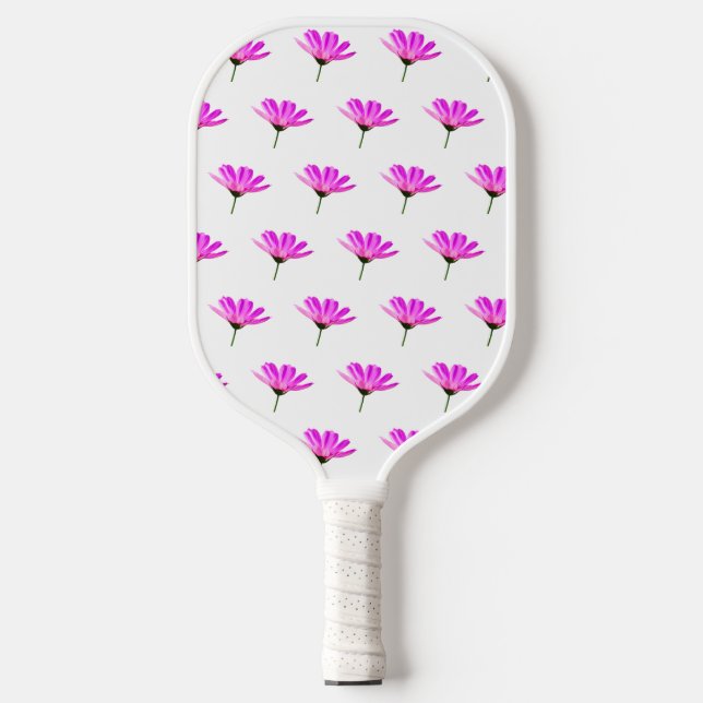 Pink Daisy  Pickleball Paddle (Front)