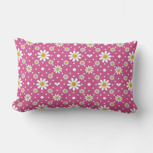 Pink Daisy Pillow