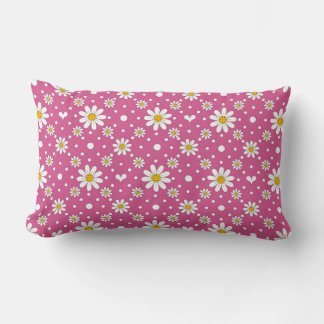 Pink Daisy Pillow