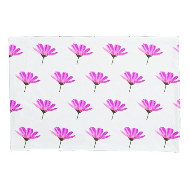 Pink Daisy  Pillowcase (Front-Left)