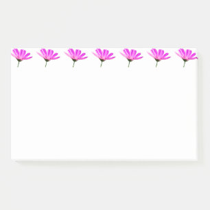 Pink Daisy Post-it Notes