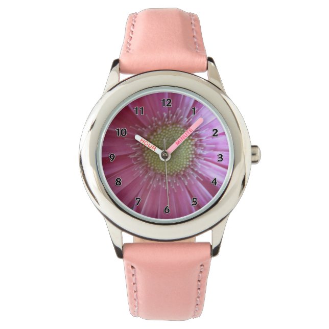 Pink Daisy Princess Watch (Front)