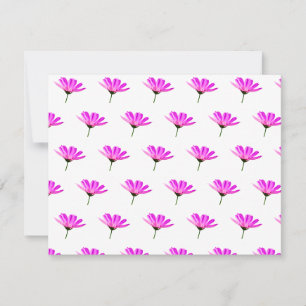 Pink Daisy Save The Date