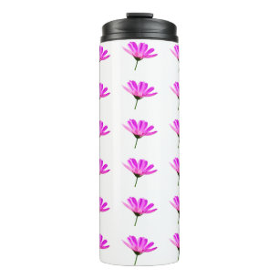 Pink Daisy   Thermal Tumbler