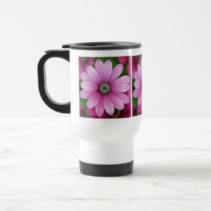 Pink Daisy Travel Mug