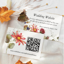 Pink Daisy Wildflower Watercolor  Floral