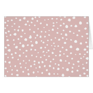 Pink Dalmatian Spots, Dalmatian Dots, Dotted Print