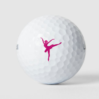pink dancer golf balls