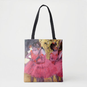 Pink Dancers, Edgar Degas Tote Bag