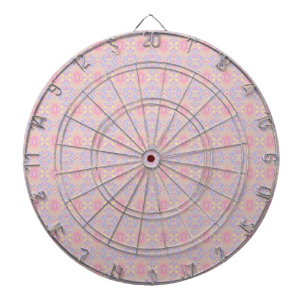 pink dartboard